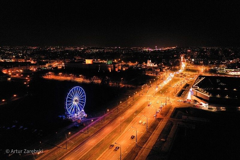 koło widokowe diabelski młyn lublin