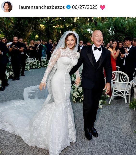 Lauren Sanchez i Jeff Bezos