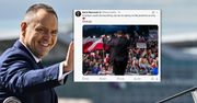 Nawrocki świętuje. Z tej okazji zacytował Biblię w zmienionej formie
