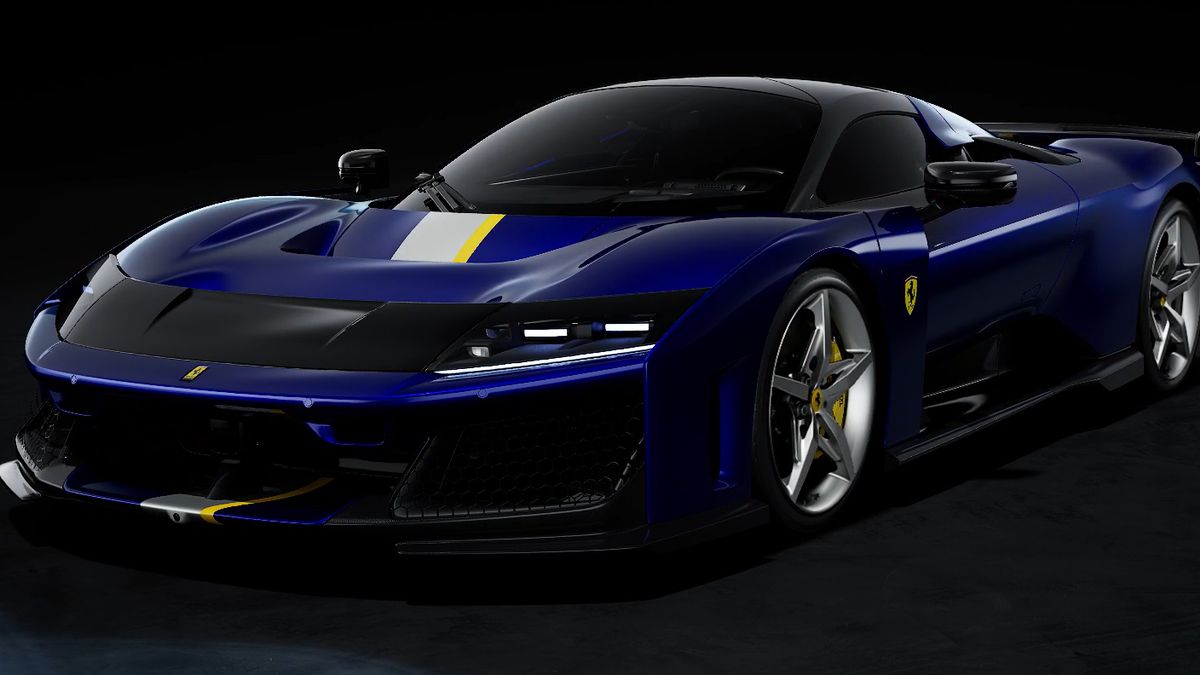 Ferrari F80 w konfiguratorze