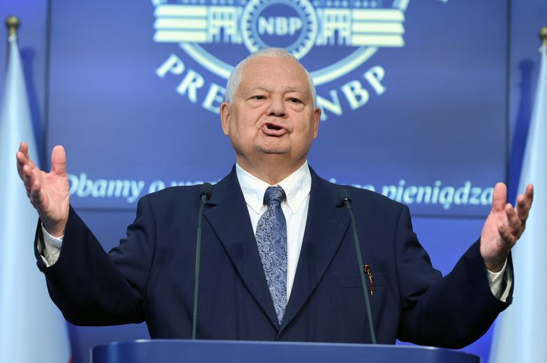 Konferencja prasowa Adam Glapinskiego w Warszawie
06.10.2022 Warszawa , ulica Swietokrzyska . NArodowy Bank Polski . Prezes Narodowego Banku Polskiego Adam Glapinski podczas konferencji prasowej . 
Fot. Kuba Atys / Agencja Wyborcza.pl
Fot. Kuba Atys / Agencja Wyborcza.pl
nbp, finanse, pis, inflacja, konferencje, prasowa, /FR/
