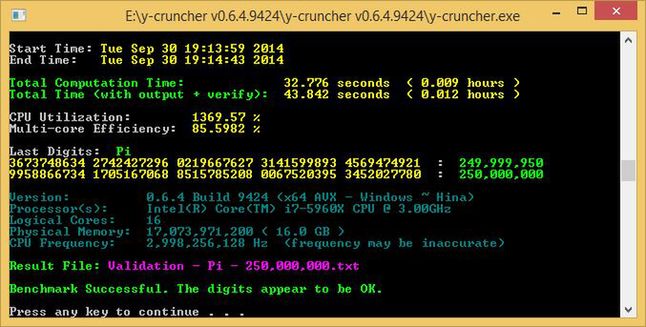 y-cruncher
