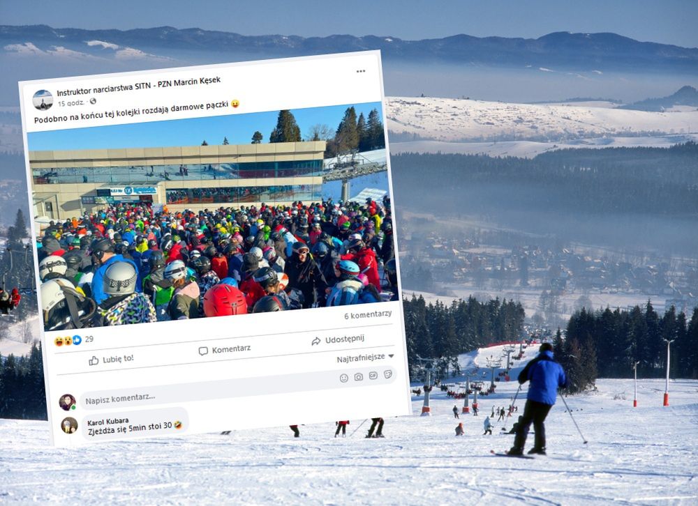 Kotelnica przyciąga tłumy narciarzy