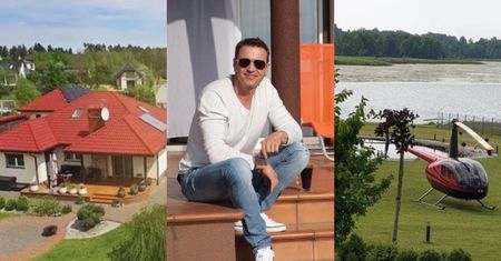 Tak mieszka Radek Liszewski: własne studio, prywatna siłownia i widok na malownicze jezioro... (ZDJĘCIA)