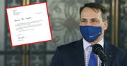 Sikorski idzie na "wojnę". Nie chce płacić na TVP. Napisał pismo