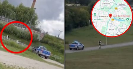 Uciekał policji na hulajnodze. Funkcjonariusz niemal go złapał