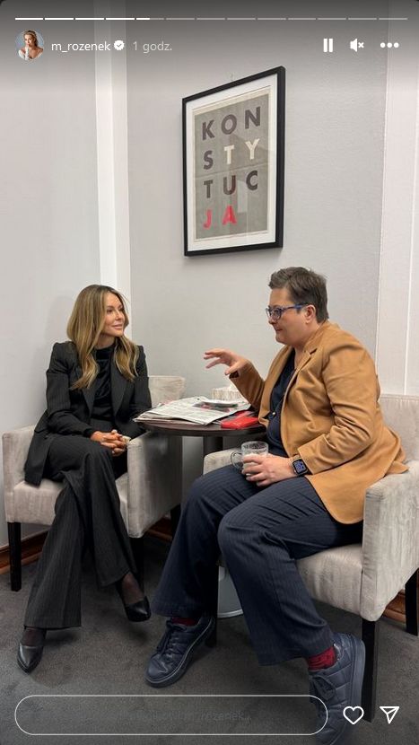 Małgorzata Rozenek pojawiła się w Sejmie