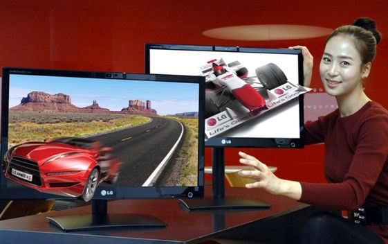 LG wprowadza monitory 3D bez okularów