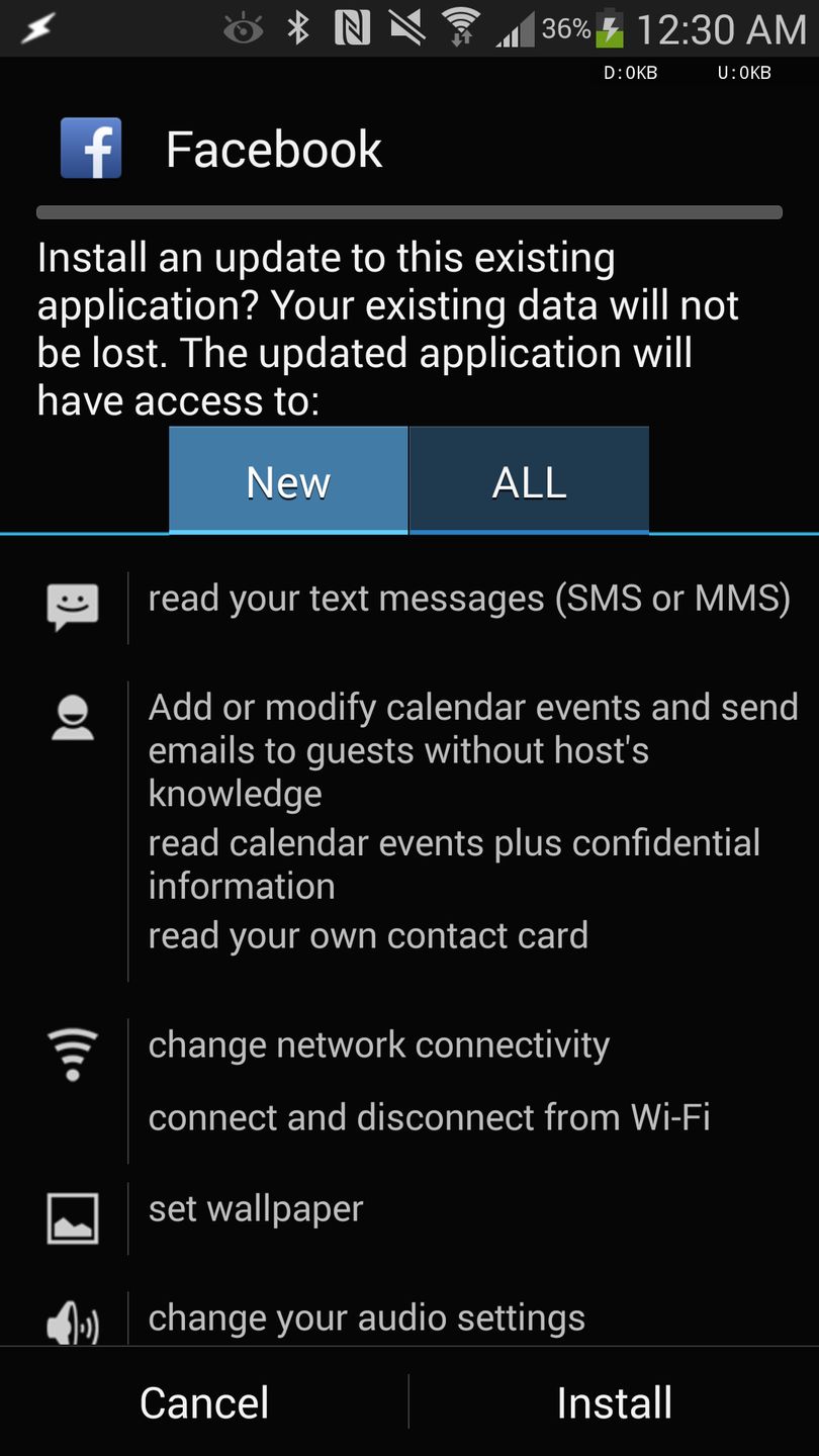 Flat Design w aplikacji Facebook i inne nowości, ale znowu nie dla każdego... 4