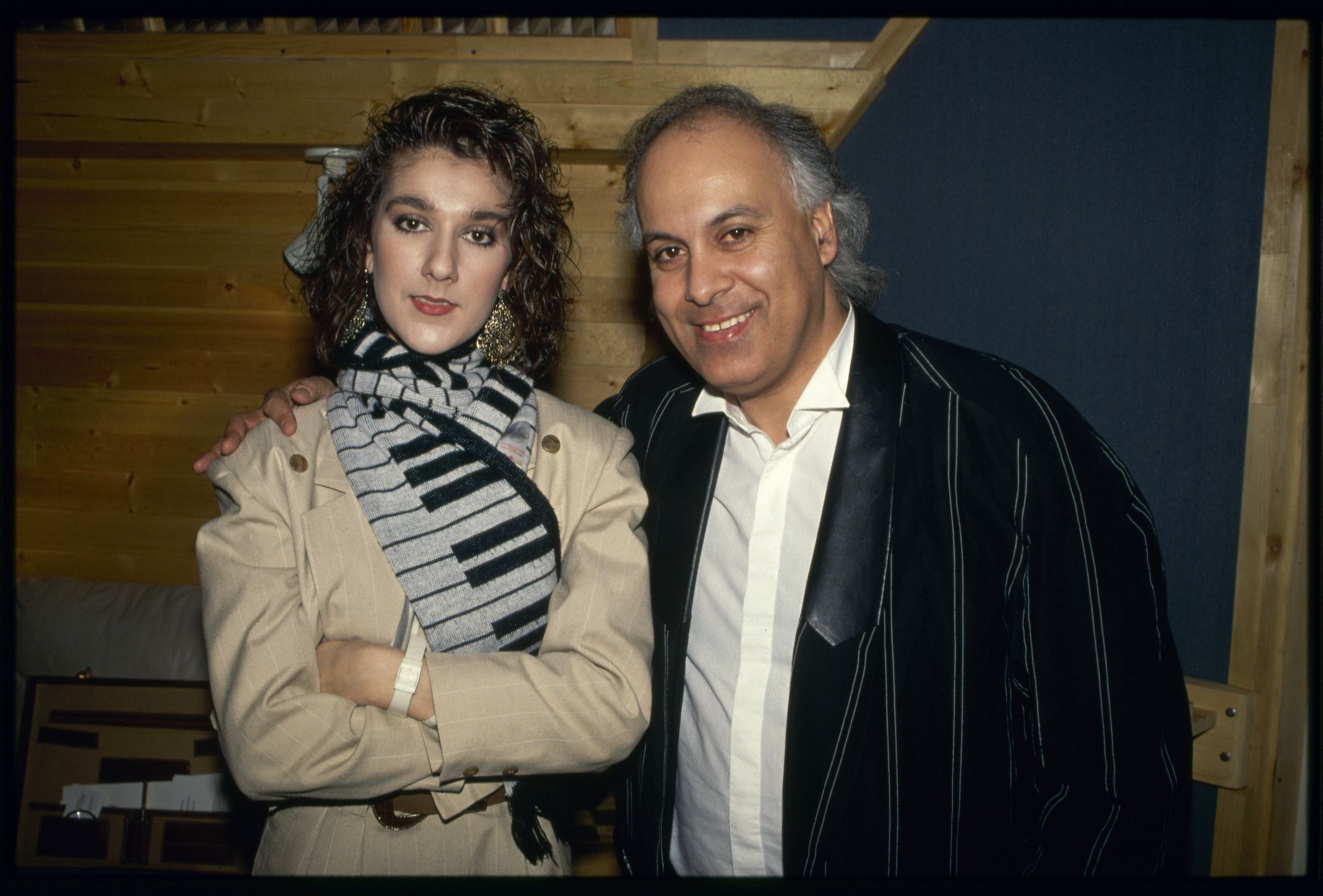 20-letnia Céline Dion i René  Angelil, 