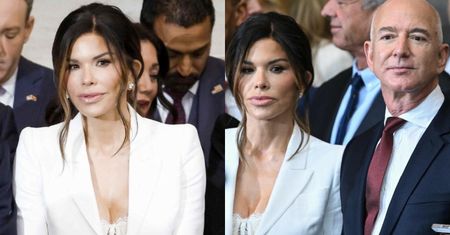 Lauren Sanchez odsłoniła koronkowy BIUSTONOSZ na zaprzysiężeniu Trumpa. Internauci zniesmaczeni: "Wygląda jak w klubie ze striptizem"