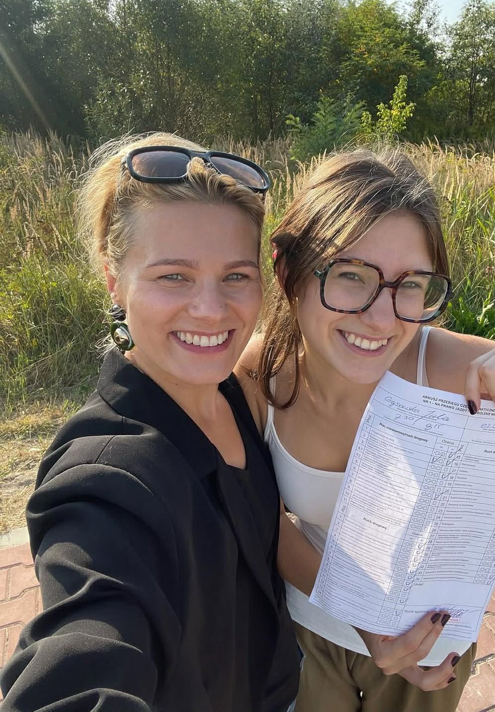 Anna Głogowska z córką