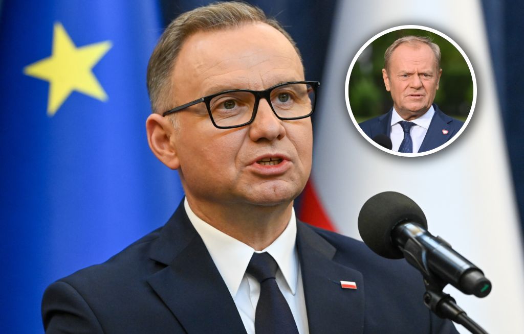 Duda odpowiada na wezwanie Tuska. "Zwykłe tupanie nóżką"