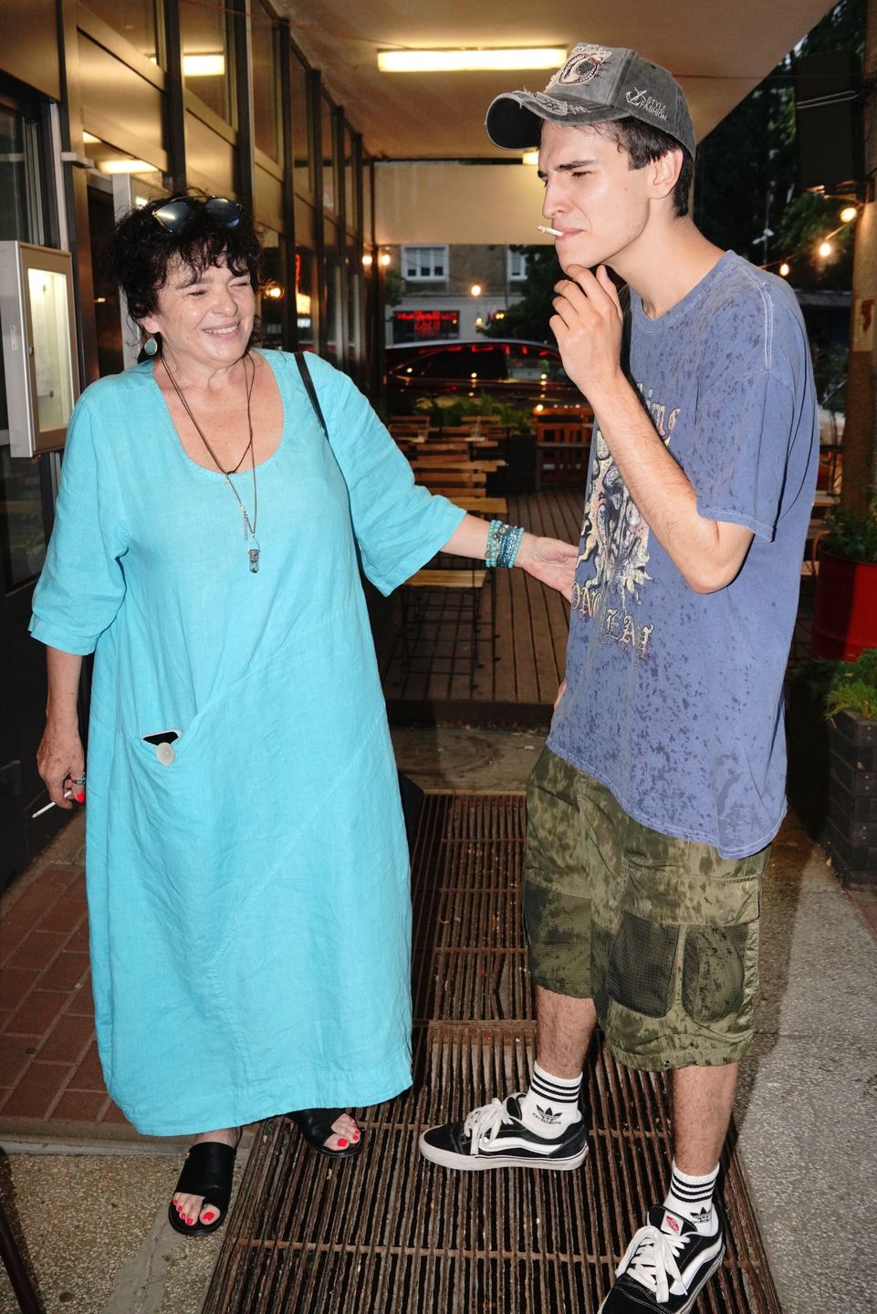 Katarzyna Grochola i Antoni Sztaba