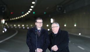 Tunel Południowej Obwodnicy Warszawy otwarty. Premier Morawiecki zabrał głos