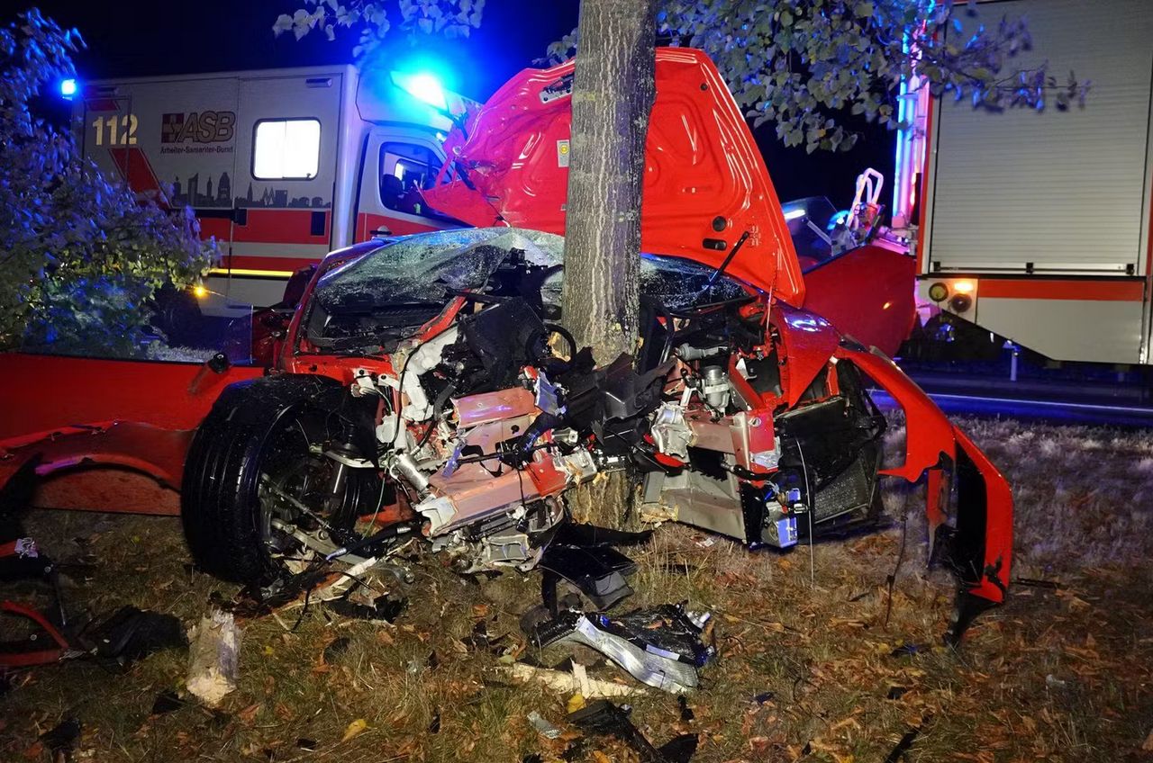 Wypożyczył lamborghini i rozbił. Sąd orzekł, że nie musi płacić