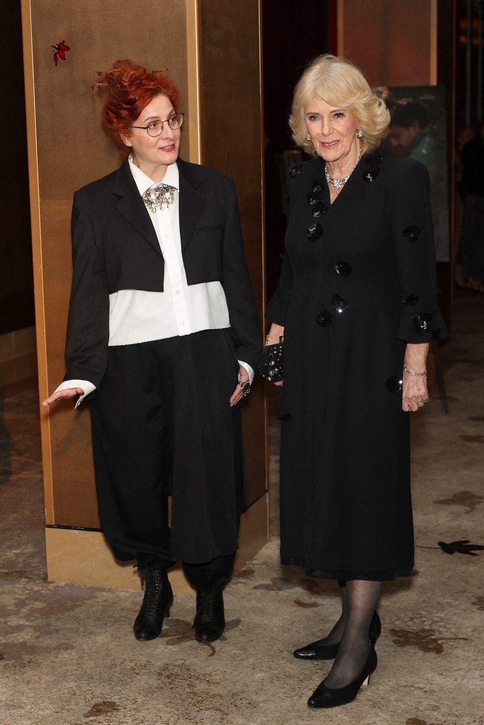 Królowa Kamila i Małgosia Turzańska w Londynie