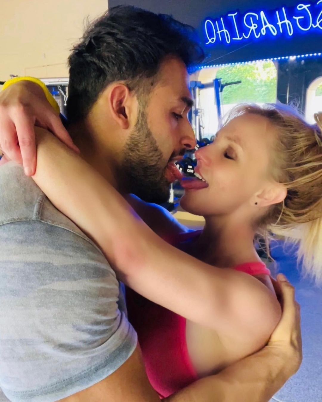 Britney Spears z mężem