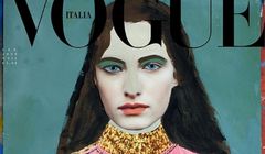 Ilustracje zamiast zdjęć we włoskim "Vogue"