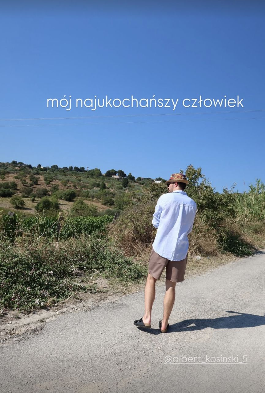 Olga Frycz relacjonuje wczasy z ukochanym