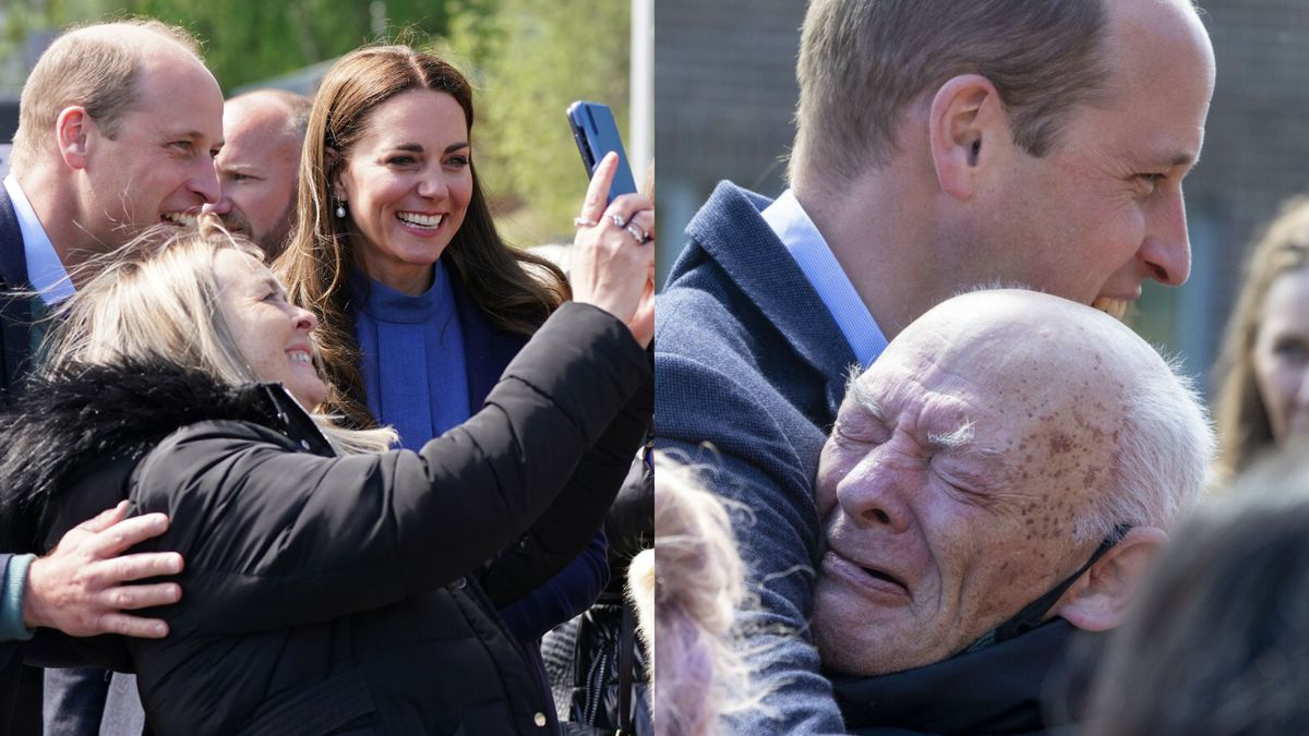 Kate i William przywitani po królewsku w Glasgow. Jeden z seniorów... wybuchł płaczem 