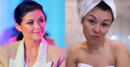 Katarzyna Cichopek BEZ MAKIJAŻU i w SAMYM ręczniku rozprawia o sekretach swojej urody (FOTO)