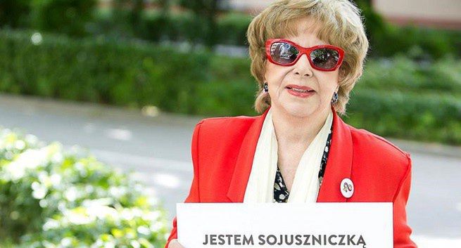 Zofia Czerwińska ambasadorką akcji Kampanii Przeciw Homofobii „Ramię w ramię po równość"