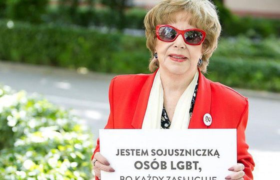 Zofia Czerwińska ambasadorką akcji Kampanii Przeciw Homofobii „Ramię w ramię po równość"