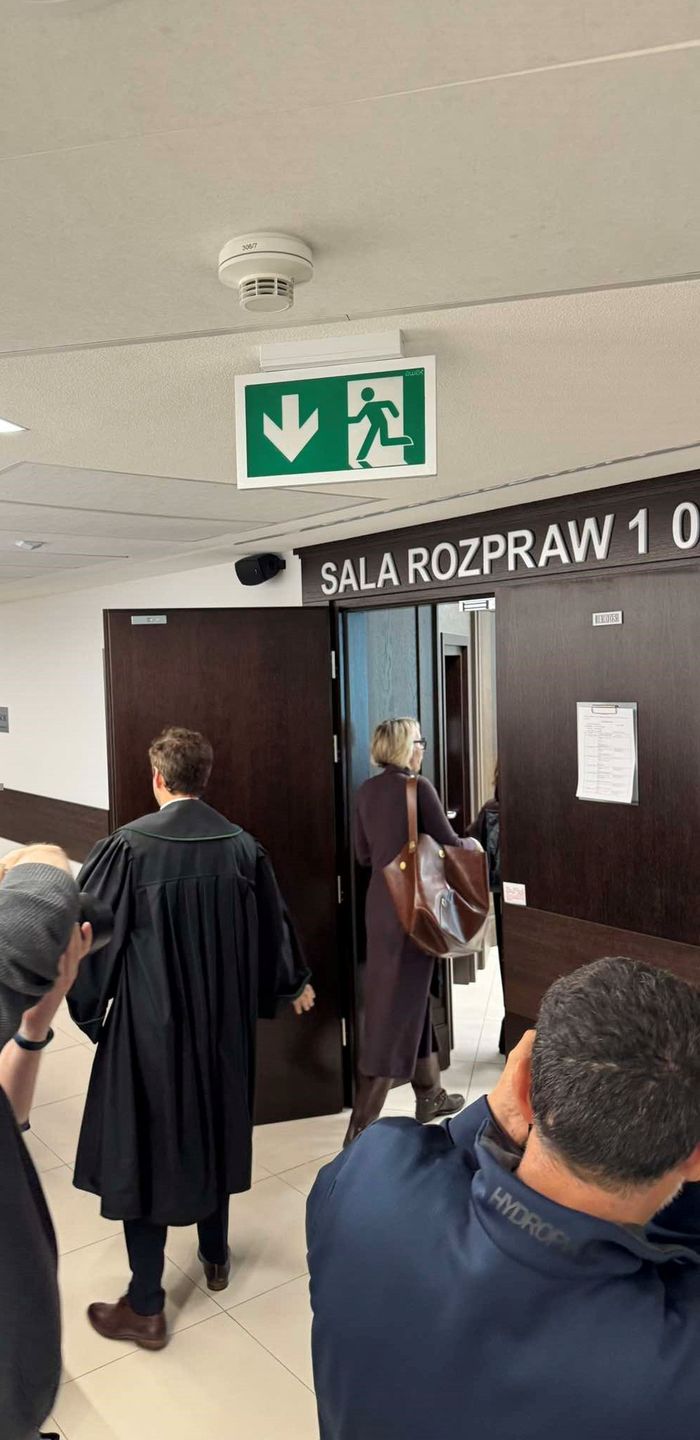 Paulina Smaszcz w sądzie