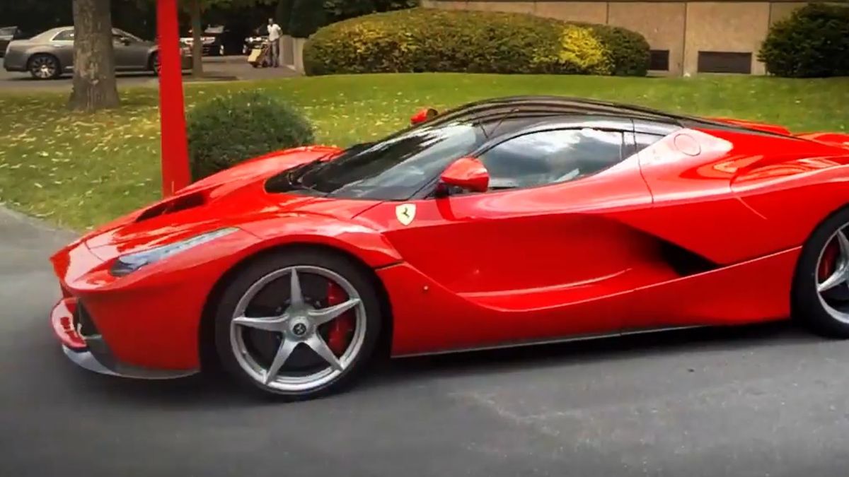 Przejazd LaFerrari z widokiem z oczu 1