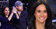 Uradowana Meghan Markle i nadąsany książę Harry wpadli na mecz NBA (ZDJĘCIA)