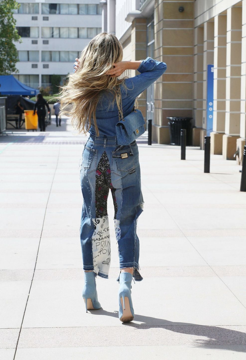 Heidi Klum w obiektywie paparazzi 