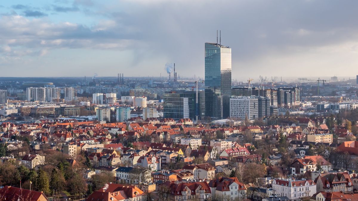 Gdańsk widok na gdańsk