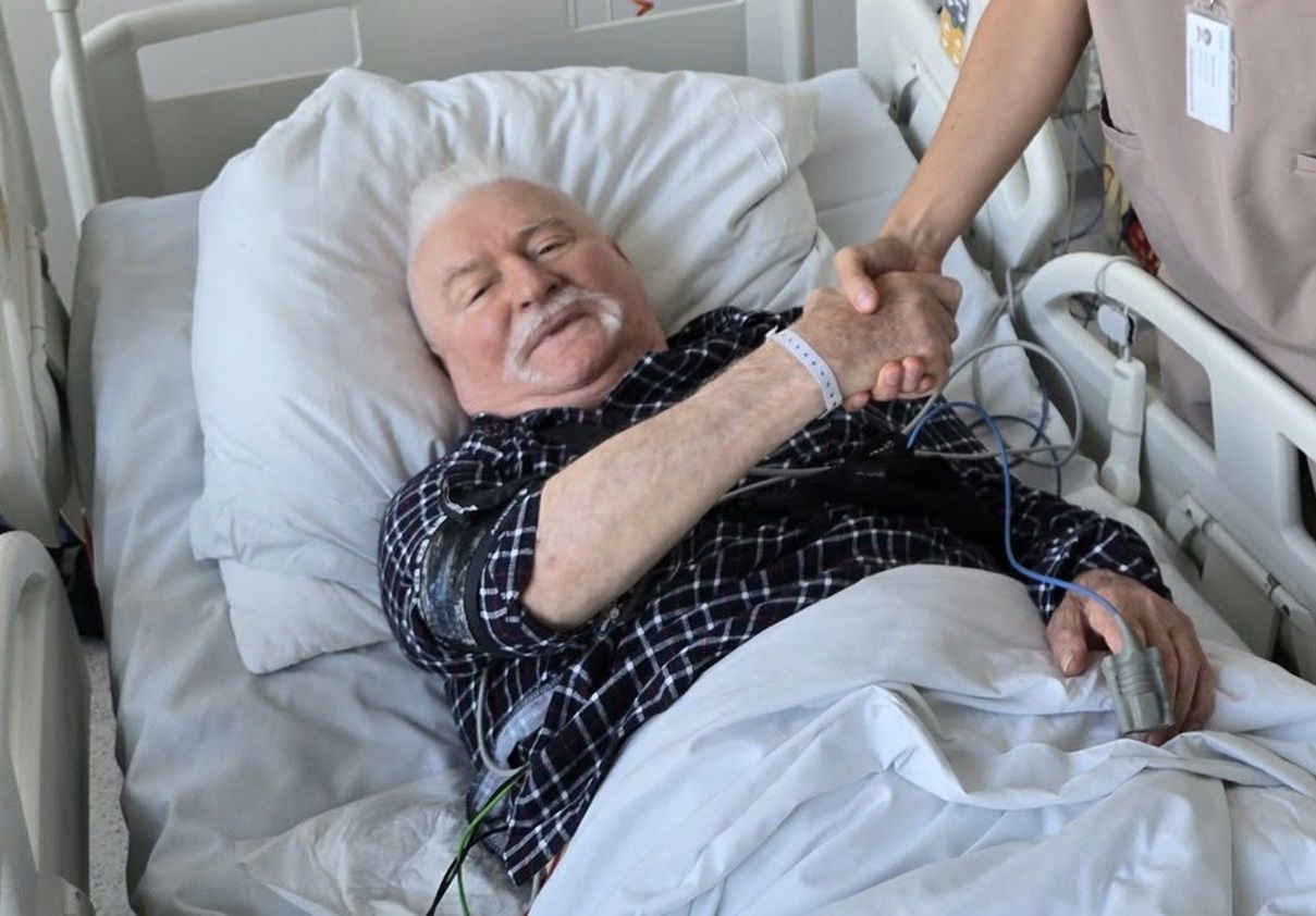 Lech Wałęsa po operacji: Miałem nowotwór