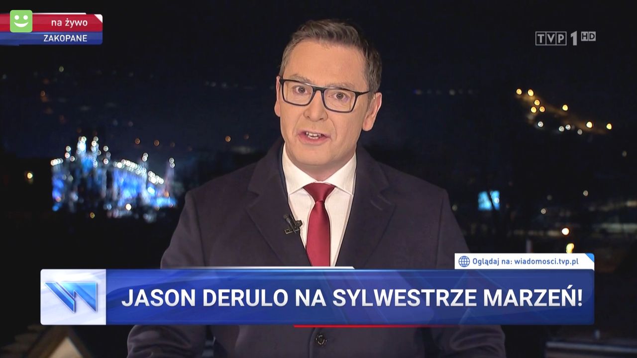 Kuriozalne wydanie "Wiadomości" TVP. Cztery razy puścili to samo