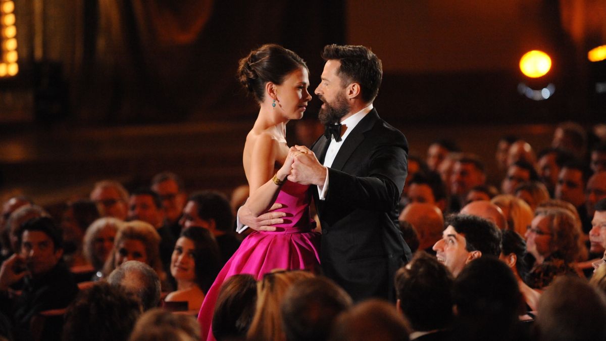 The 68th Annual Tony Awards
NEW YORK - JUNE 8: THE 68TH ANNUAL TONY AWARDS, broadcast live from Radio City Music Hall, Sunday, June 8 (8:00-11:00 PM, live ET/ delayed PT) on the CBS Television Network. Golden Globe and Tony Award-winning actor Hugh Jackman hosts. Pictured: Sutton Foster and Hugh Jackman. (Photo by Heather Wines/CBS via Getty Images)
CBS Photo Archive
