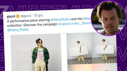 Harry Styles i kolekcja Gucci "HA HA HA". W tle afera wokół Balenciagi i dzieci