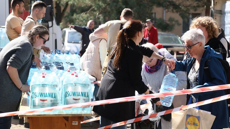 Awaria sieci wodociągowej w Otwocku