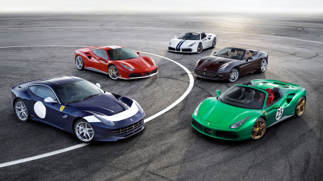 5 specjalnych wersji na 70. urodziny marki Ferrari