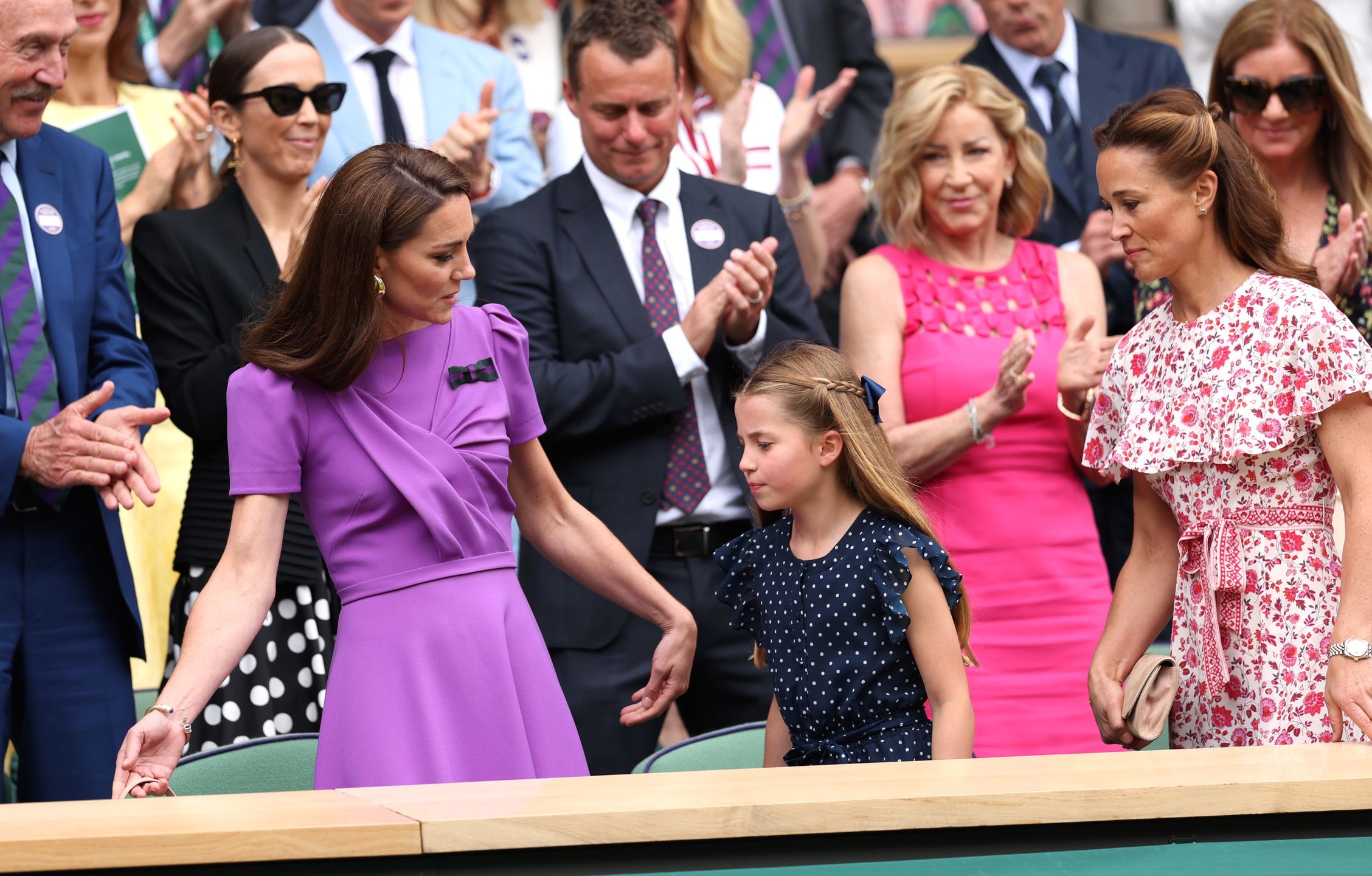 Księżna Kate, księżnicza Charlotte i Pippa Middleton