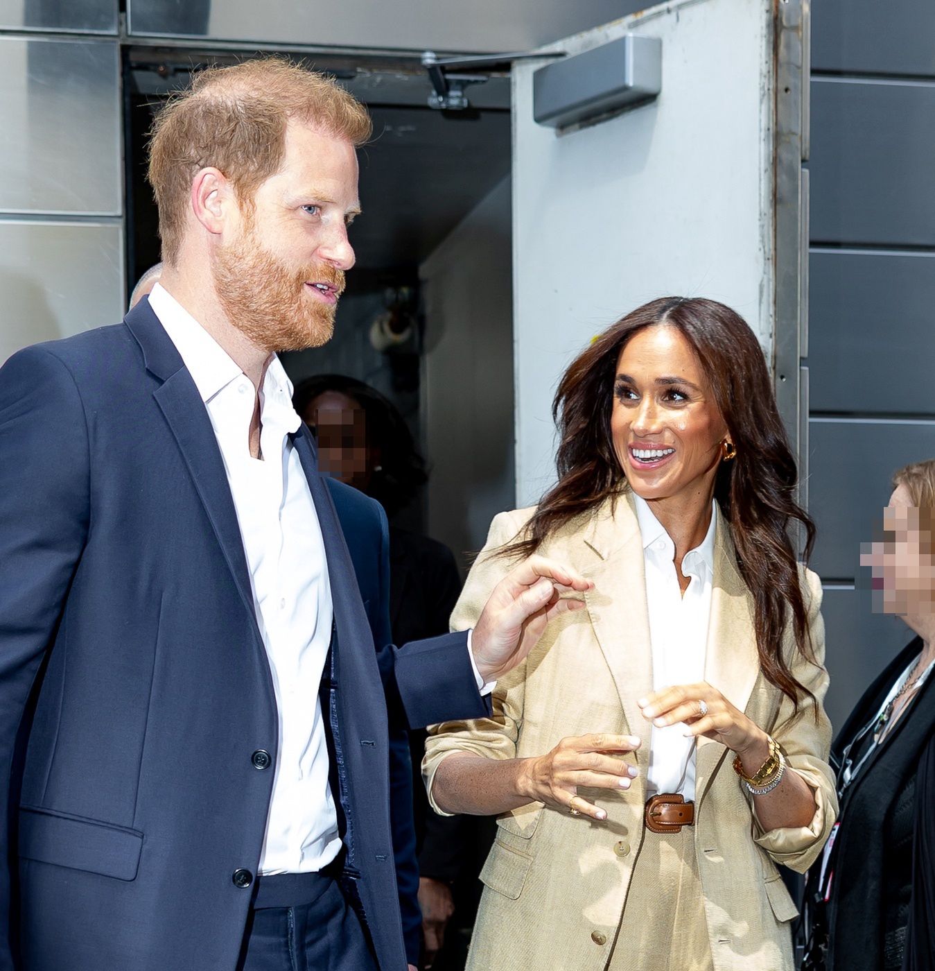 Meghan Markle i książę Harry na gali w Nowym Jorku