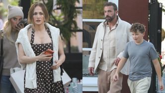 Rozwiedzeni Jennifer Lopez i Ben Affleck wyskoczyli z synem aktora na świąteczny shopping. Rodzinka jak z obrazka? (FOTO)