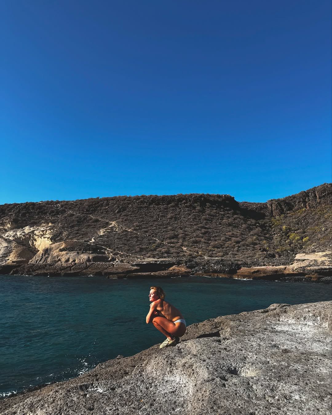 Iga Krefft pozuje topless