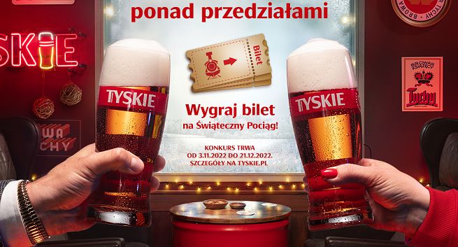 Tyskie "ponad podziałami" chce łączyć Polaków w świątecznym pociągu
