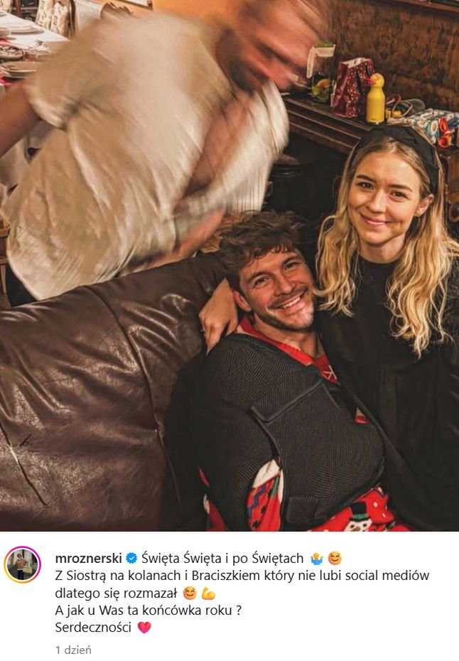 Mikołaj Roznerski z rodzeństwem