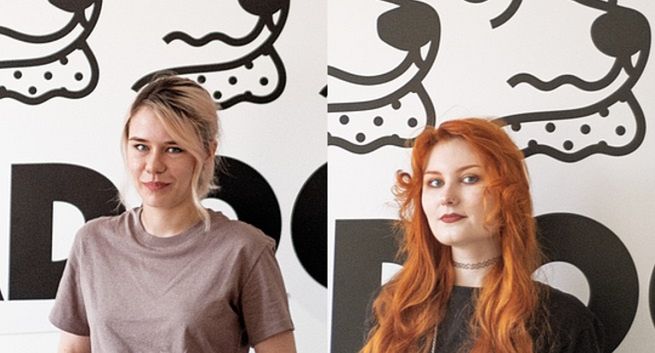 Urszula Pięta i Nira Wasik w dziale kreacji agencji Madogz