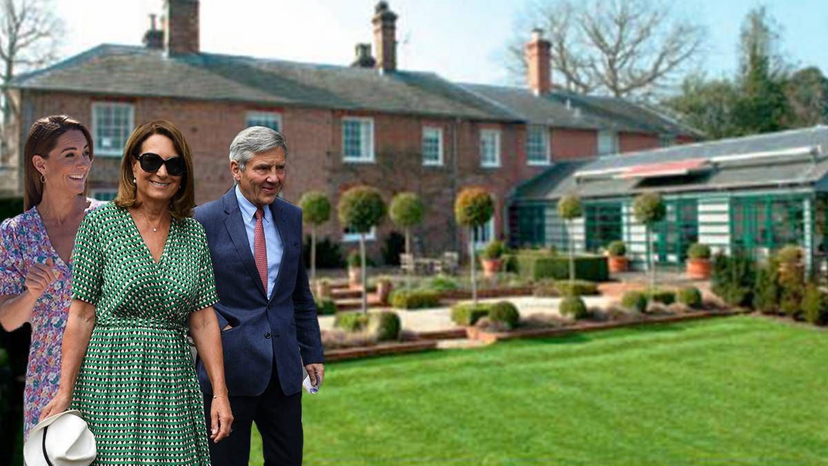 Rodzice księżnej Kate mieszkają jak w pałacu. Zdjęcia ogromnej rezydencji Middletonów obiegły media