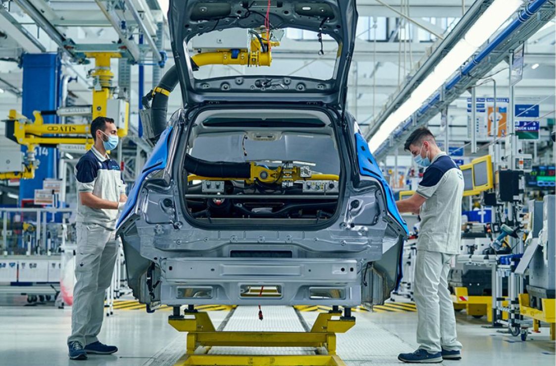 Production at the Mirafiori factory