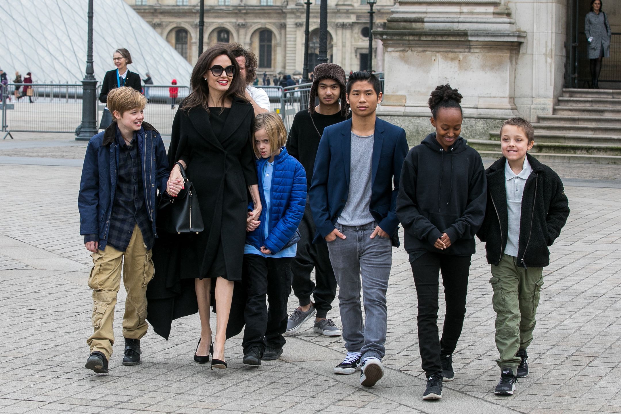 Angelina Jolie z dziećmi