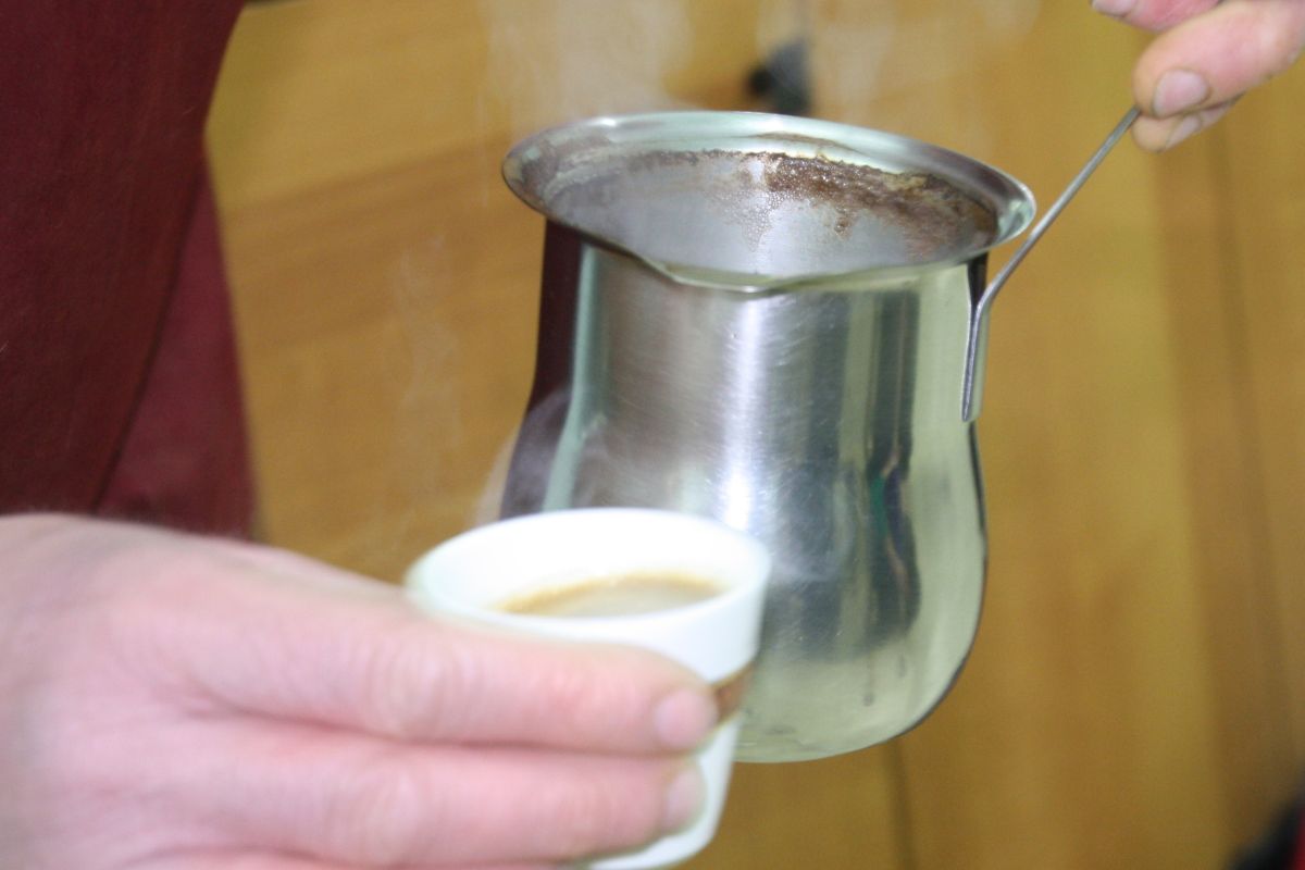 Preparing Arabic coffee is not difficult, but it requires warmth.